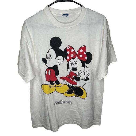 Vintage Disney Mickey T Shirt Medium - Picture 1 of 5